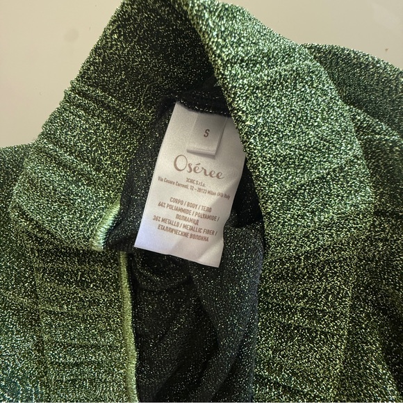 Oserée Lumière Olive-Green Wide-Leg Lounge Pants - Picture 9 of 15